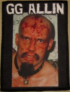 GG ALLIN - printed fullcolor Patch