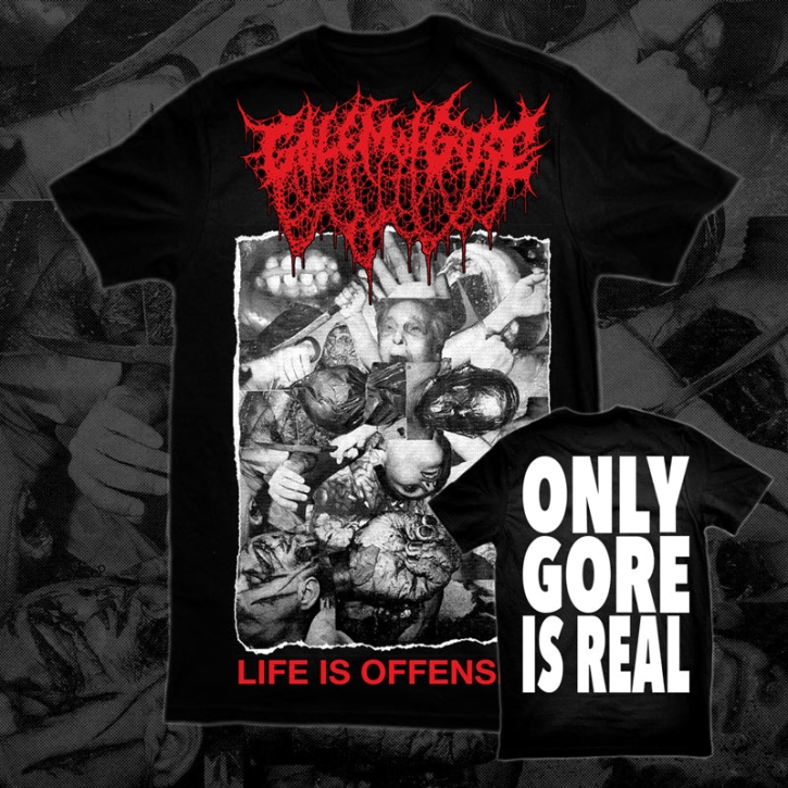 GOLEM OF GORE - Life Is Offensive - T-Shirt size M
