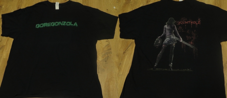 GOREGONZOLA - Cuntholz - T-Shirt XXL (2nd Hand)