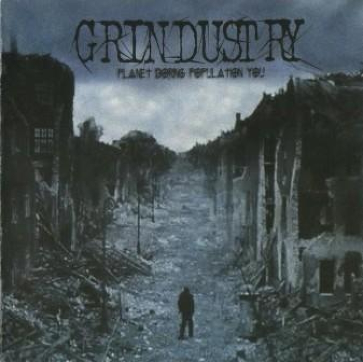GRINDUSTRY / DIN-ADDICT - split CD - Planet Boring Population You / Adult Orientated Grindcore (2nd Hand)