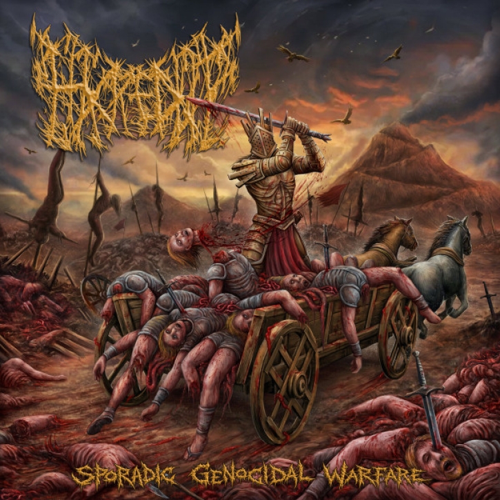 HACKED UP - CD - Sporadic Genocidal Warfare