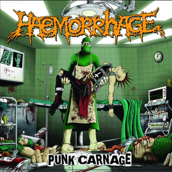 HAEMORRHAGE - 12'' LP - Punk Carnage (clear Vinyl)