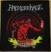 HAEMORRHAGE - color printed Patch - Inferno