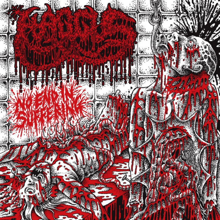 HAGGUS - 7'' EP - No End In Suffering (red Vinyl)