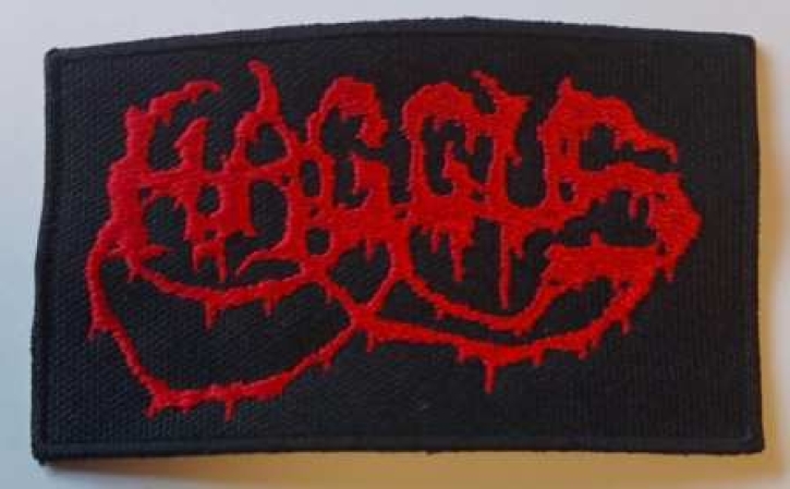HAGGUS - embroidered red Logo Patch (by SMG)