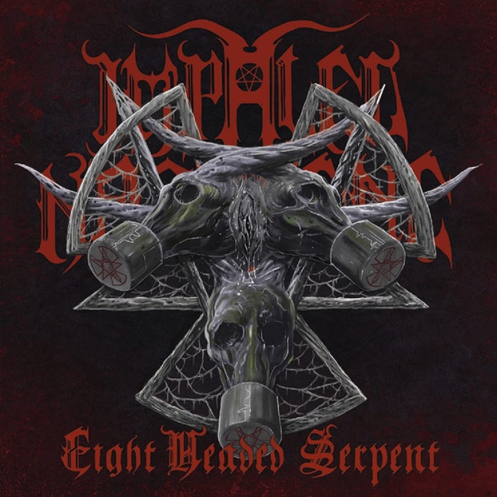 IMPALED NAZARENE - Gatefold 12'' LP - Eight Headed Serpent (Blood Red Vinyl)