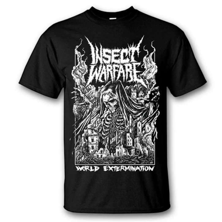INSECT WARFARE - World Extermination - T-Shirt size L