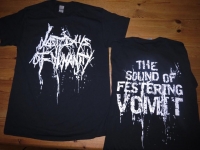 LAST DAYS OF HUMANITY - Sound of Festering Vomit - T-Shirt Size M