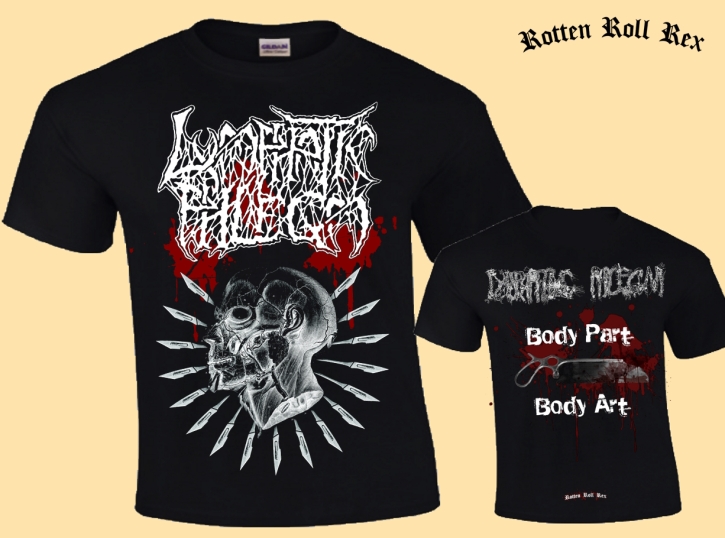 LYMPHATIC PHLEGM - Body Part Body Art - T-Shirt