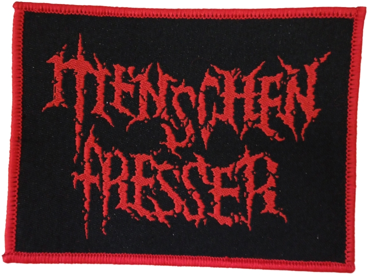 MENSCHENFRESSER - Red Logo - woven Patch
