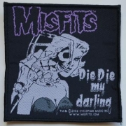 MISFITS - Die Die My Darling - woven Patch