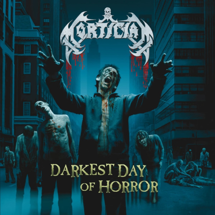 MORTICIAN - CD - Darkest Day Of Horror (Blue Disk Edition)
