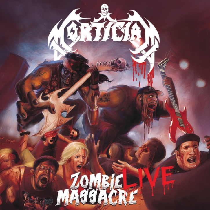 MORTICIAN - CD - Zombie Massacre Live! (Red Disk Edition)