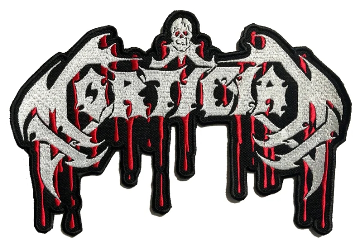 MORTICIAN - embroidered Big  Logo Patch - 25.4 x 17.2 cm (10'' × 6.77'') (by SMG)