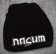 NASUM - weißes Logo - Beanie