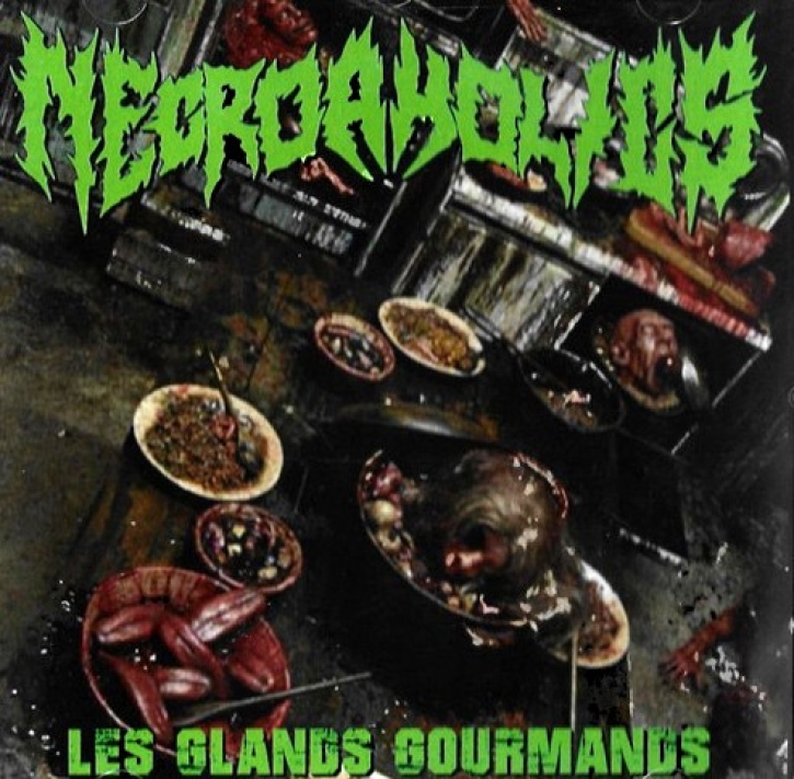 NECROAHOLICS - CD - Les Glands Gourmands (CD hat leichte Schlieren bzw. ganz leichte Kratzer, billigerer Preis)