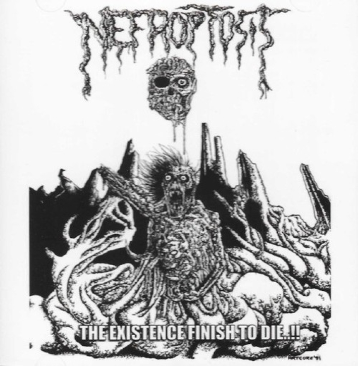 NEFROPTOSIS - CD - The Existence Finish to Die