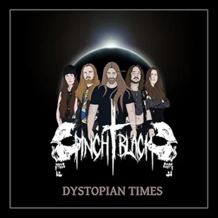 PINCH BLACK - Metalbox CD -  Dystopian times (limited number 11 / 200)