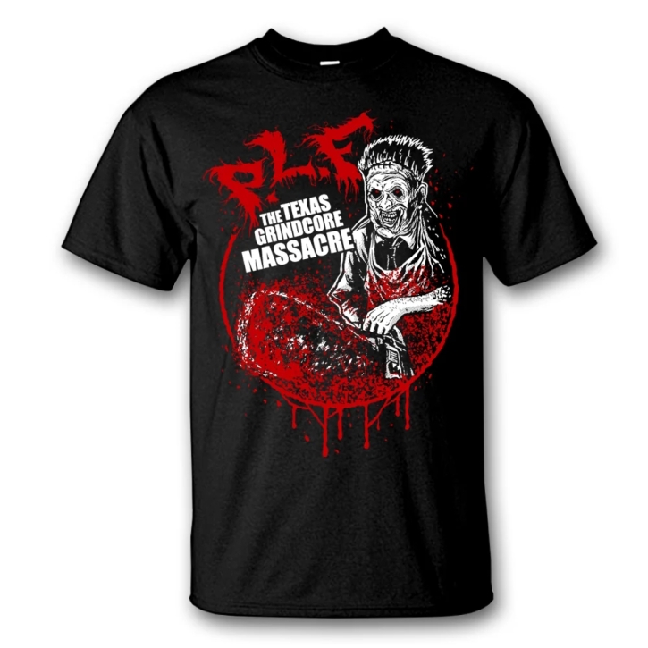 P.L.F. (PLF) - The Texas Grindcore Massacre - T-Shirt size L