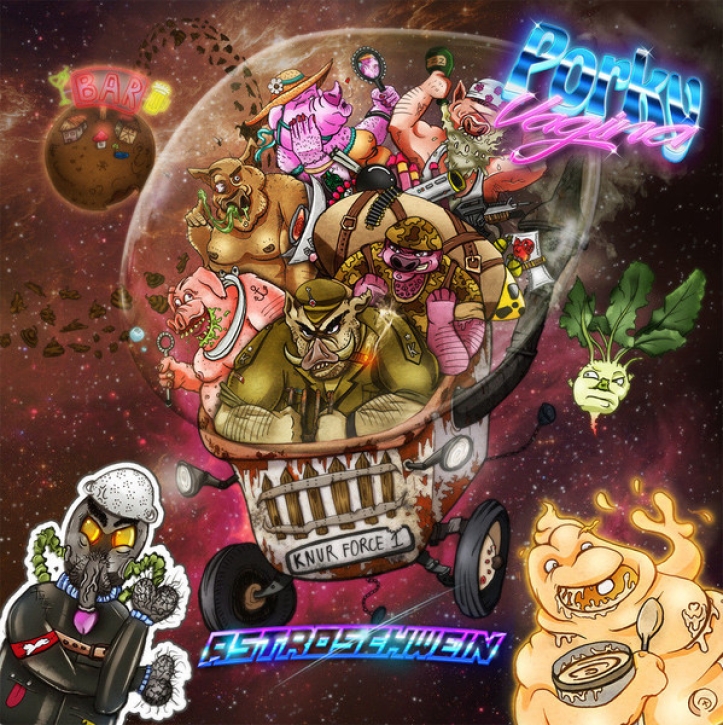 PORKY VAGINA - CD - Astroschwein