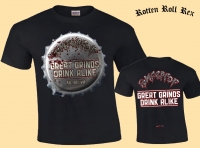 ROMPEPROP - Great Grinds Drink Alike - Black T-Shirt size S