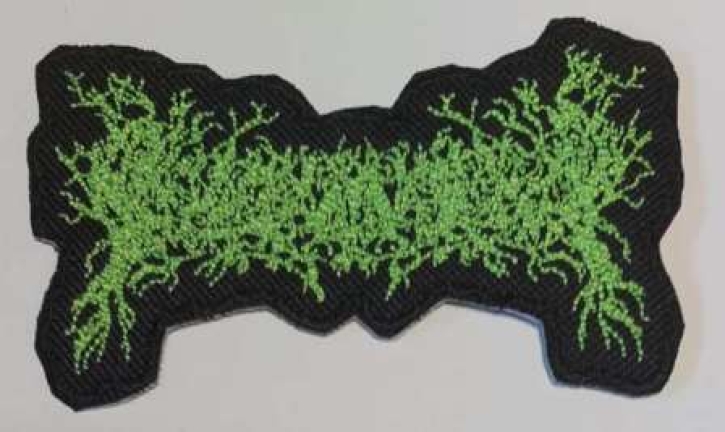 SHINDA SAIBO NO KATAMARI - Embroidered shaped Patch green Logo (by SMG)
