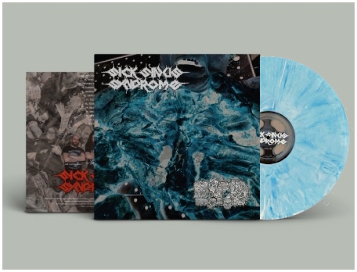 SICK SINUS SYNDROME / EAT THE DECAY - split 12'' LP - (Die Hard blue splattered Vinyl)