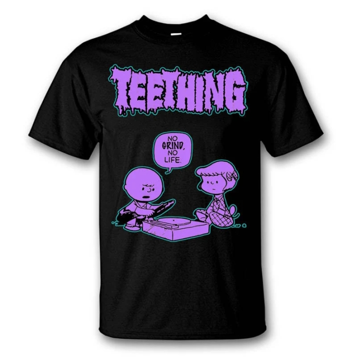 TEETHING - No Grind No Life - T-Shirt size L