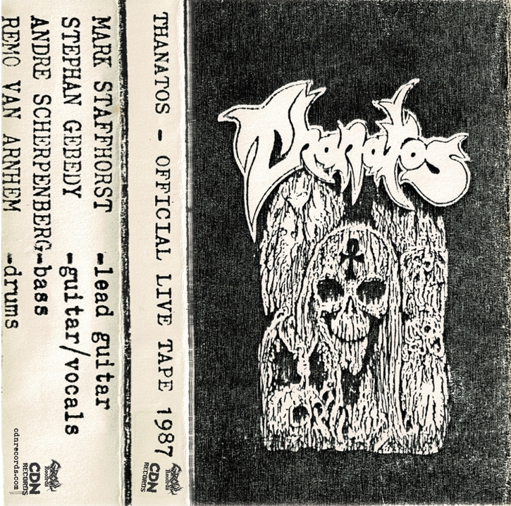THANATOS - Tape MC - Official Live Tape 1987
