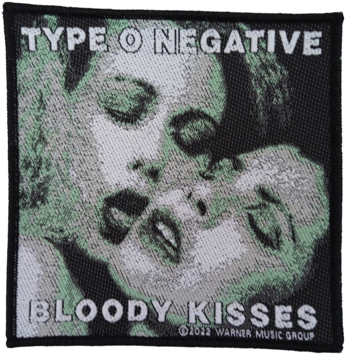 TYPE O NEGATIVE - Bloody Kisses - woven Patch