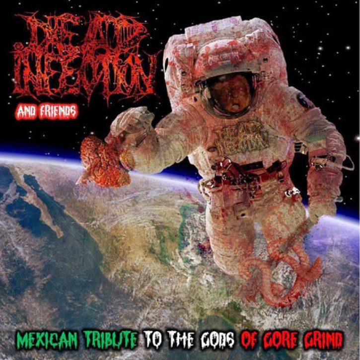 V/A: Mexican Tribute To The Gods Of Gore Grind - CD - Tribute to Dead Infection