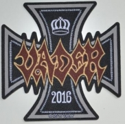 VADER - Iron Times Cut Out - woven Patch