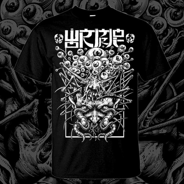 WORMROT - Spiral Eyes - T-Shirt size XL