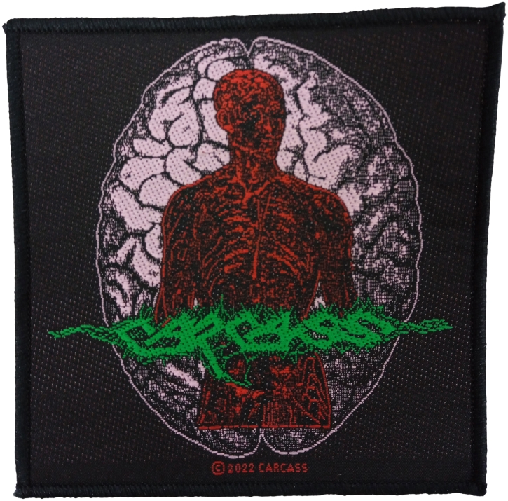 CARCASS - Cabeza - woven Patch