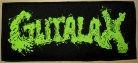 GUTALAX - green Logo - gewebter Patch