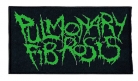 PULMONARY FIBROSIS - green Logo embroidered Patch