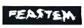 FEASTEM - gesticktes Logo Patch