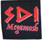 SDI - Megamosh Logo - Gewebter Aufnäher
