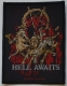 SLAYER - Hell Awaits - woven Patch