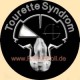 TOURETTE SYNDROM - Roboskull - Button/Badge/Pin (26)
